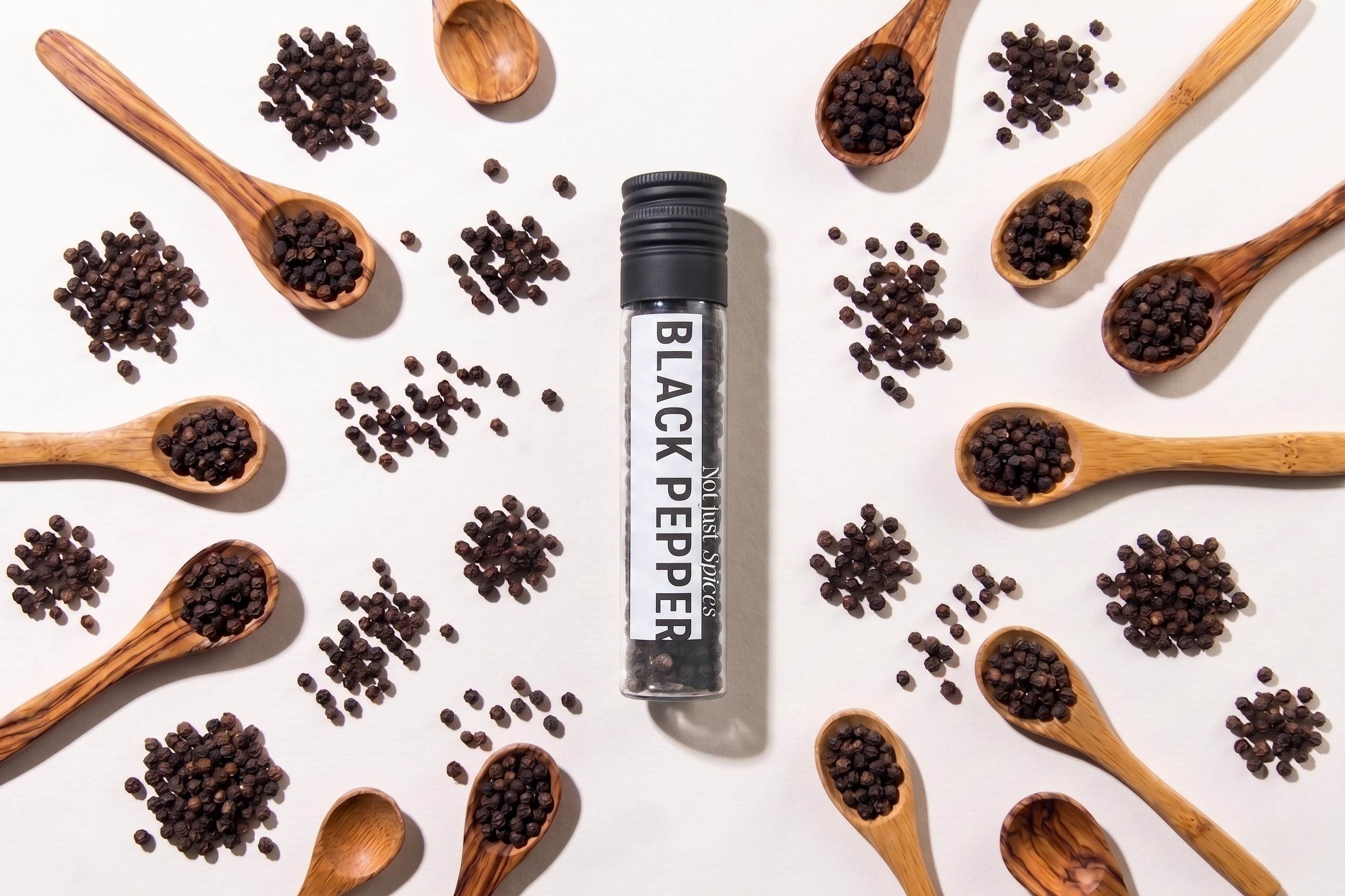rPET zwarte peper mini tube - TUBES Gifts