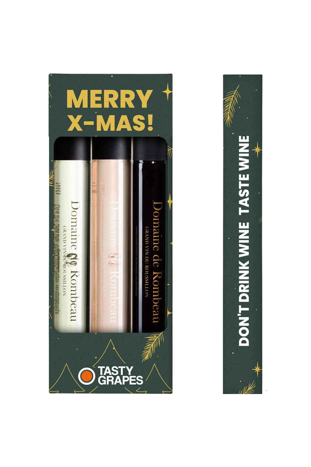 Tasty Grapes Luxe wijnproeverij "Merry x - mas!" - TUBES Gifts