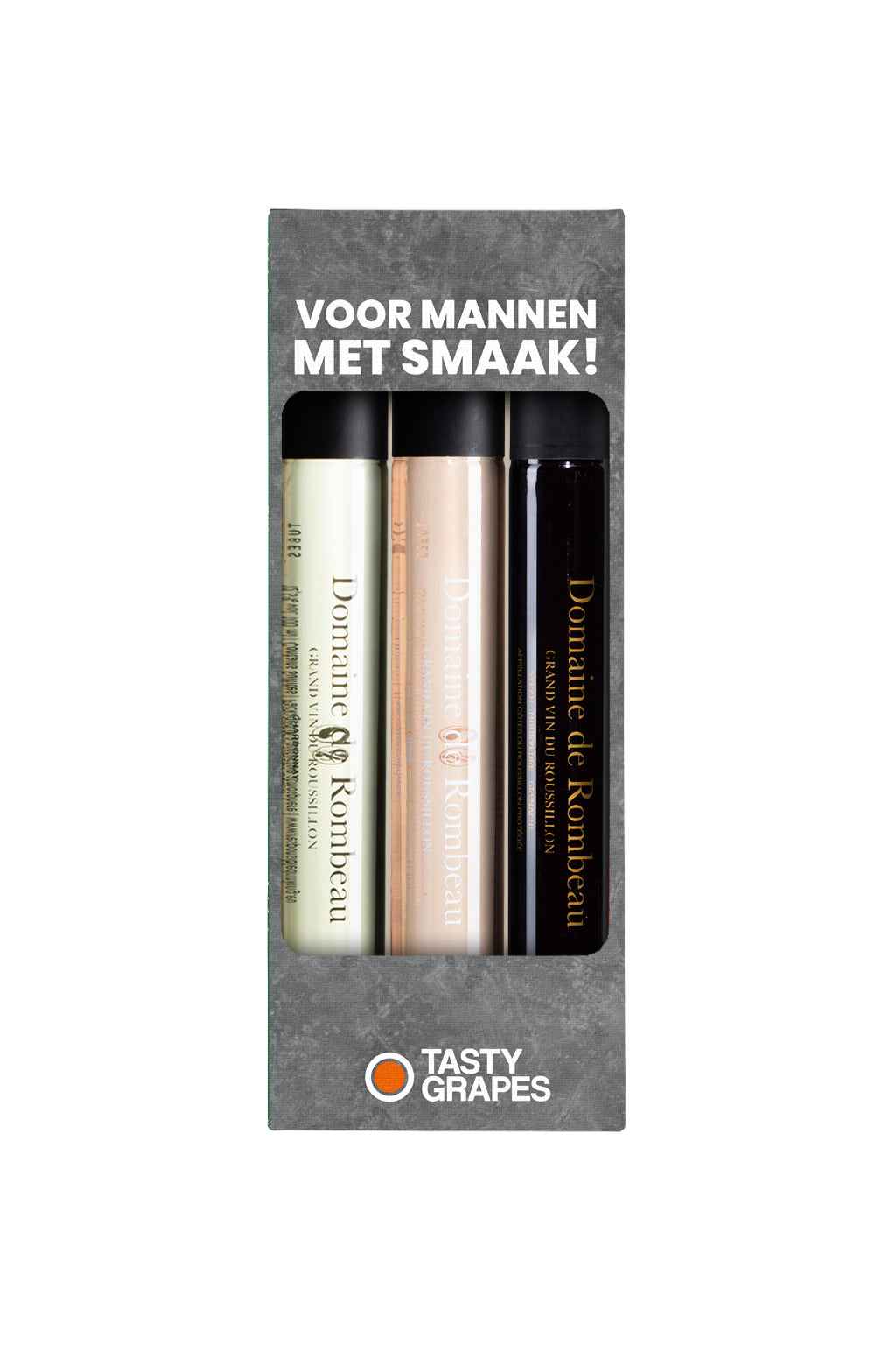 Tasty Grapes Luxe wijnproeverij "Voor mannen met smaak!" - TUBES Gifts