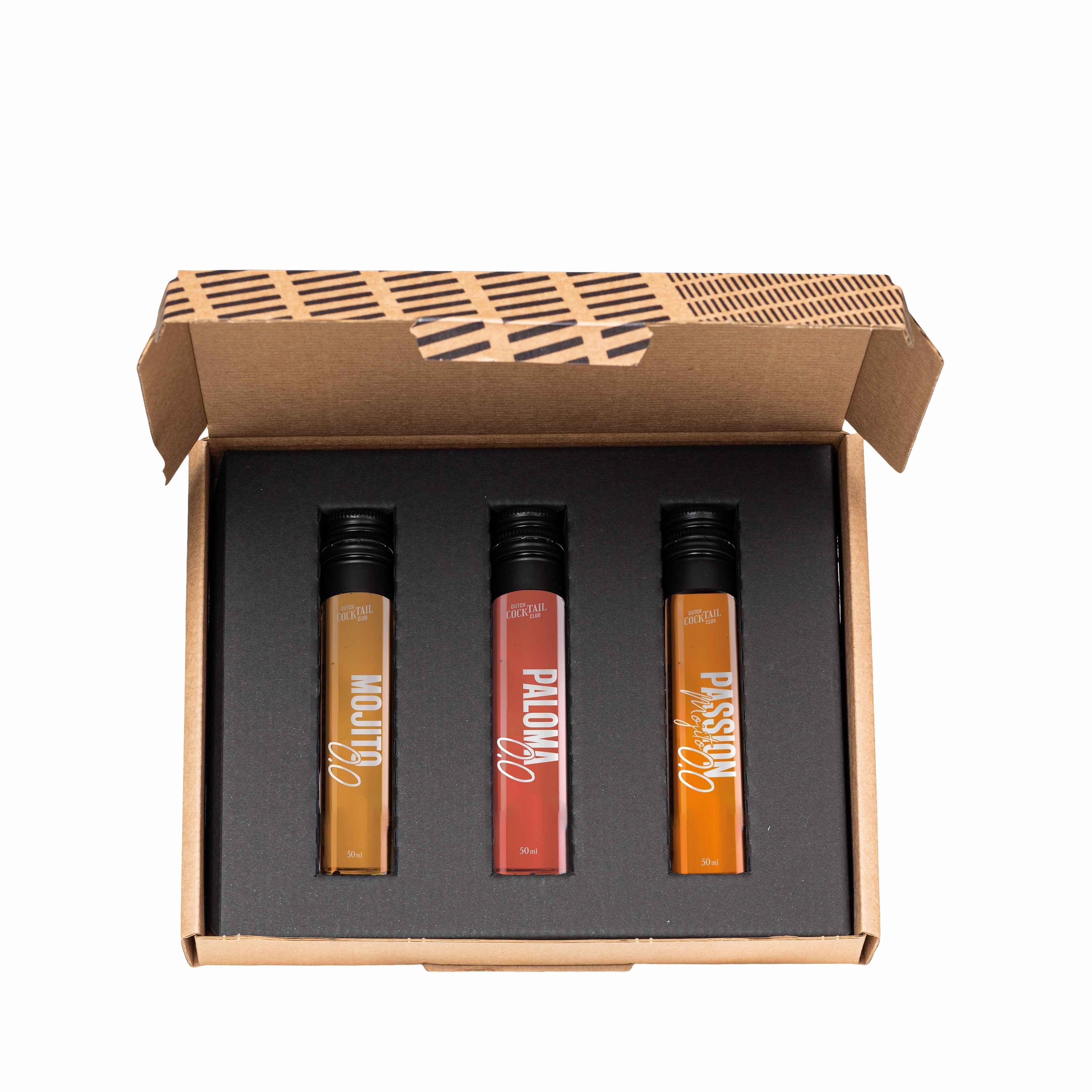 3 - Delige DIY mocktail box van de Dutch Cocktail Club - TUBES Gifts