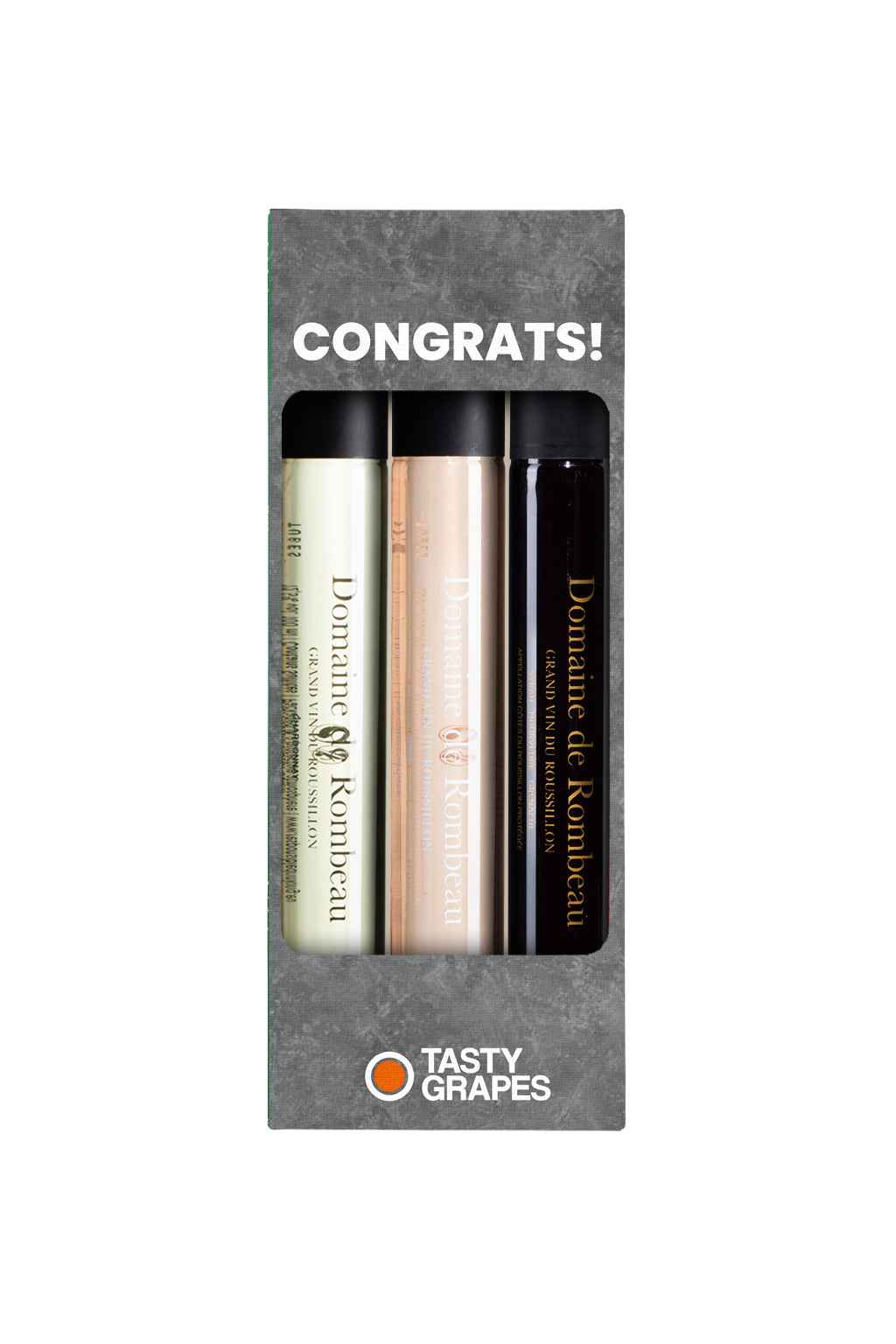Tasty Grapes Luxe wijnproeverij "Congrats!" - TUBES Gifts
