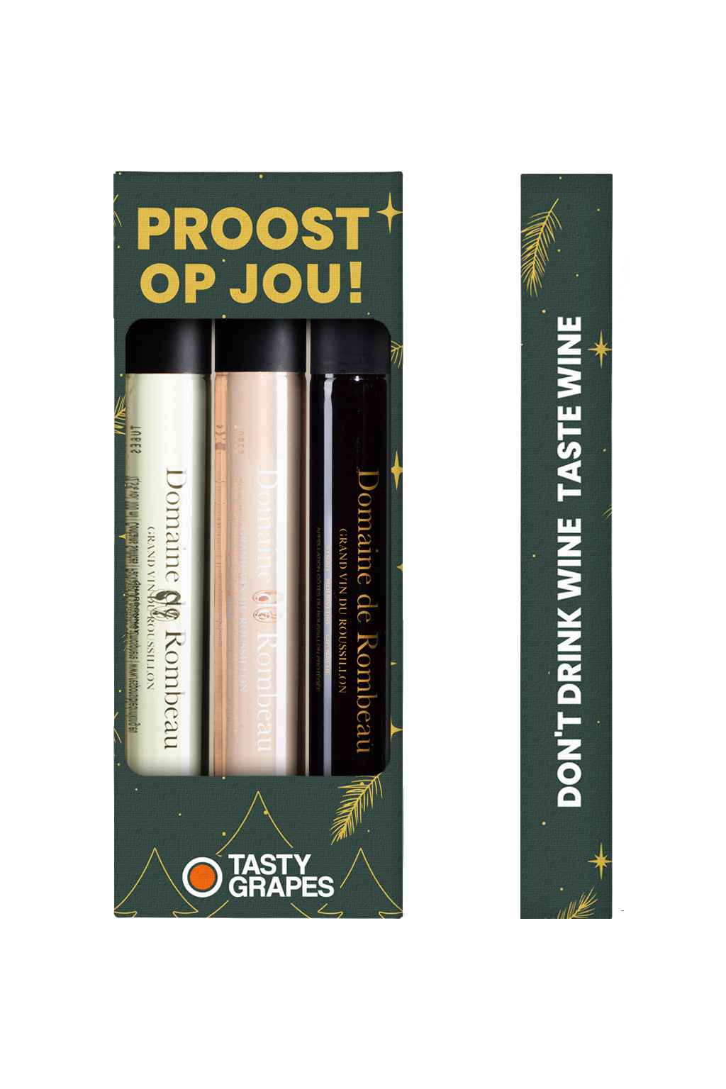 Tasty Grapes Luxe wijnproeverij "Proost op jou!" - TUBES Gifts