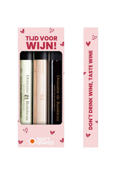 Tasty Grapes Luxe wijnproeverij "Tijd voor wijn!" - TUBES Gifts