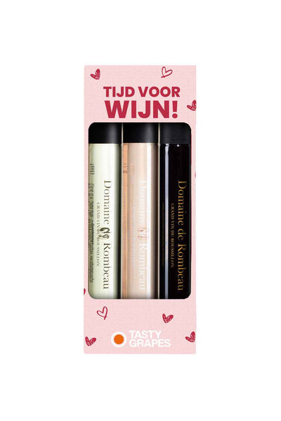 Tasty Grapes Luxe wijnproeverij "Tijd voor wijn!" - TUBES Gifts